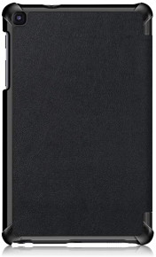 Кожен калъф тефтер Tri-Fold за Samsung Galaxy Tab A 8.0 & S Pen 2019 P200 / P205 черен